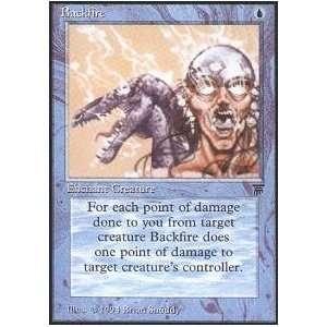  Magic the Gathering   Backfire   Legends Toys & Games