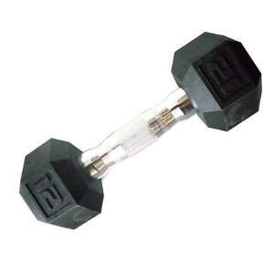  Cap Barbell Workouts Coated Hex Dumbbell, Black, 45 lb 