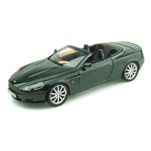  2004 Aston Martin DB9 Volante Convertible 1/18 Green: Toys 