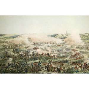  Battle of Waterloo Etching Heath, William Sutherland, T 