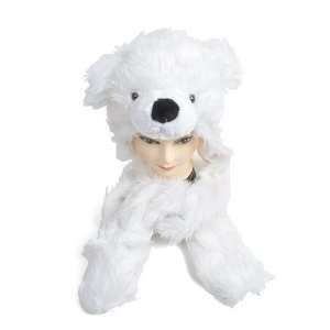  Animal Hats with Paw   White Puppy Toys & Games
