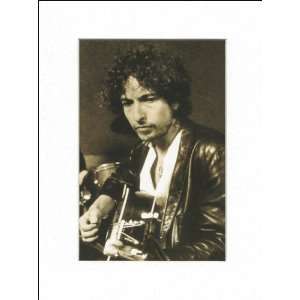  BOB DYLAN Photo Picture Card Matted 