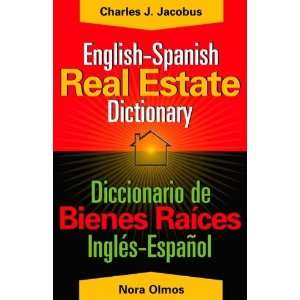  English Spanish Real Estate Dictionary 1st Edition 
