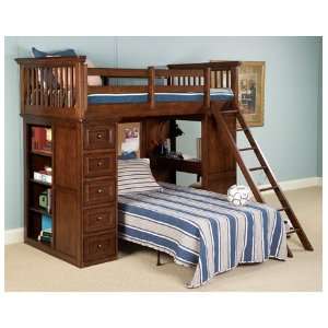   Legacy Classic Kids American Spirit Twin Junior Loft Bedroom Set Home