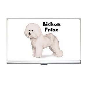  Bichon Frise Business Card Holder Case: Office Products
