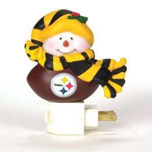    Pittsburgh Steelers Snowman 5 Night Light