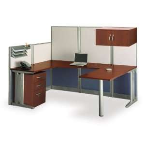  Bush Furniture UShaped Workstation: Office Products