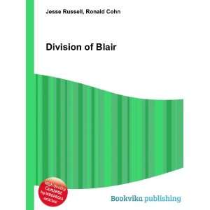  Division of Blair Ronald Cohn Jesse Russell Books