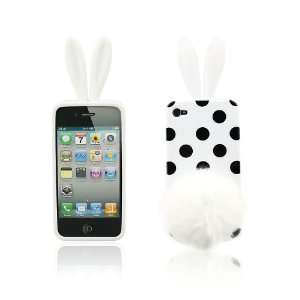  HOTER& Cute Rabbit & Point Iphone 4 3D Ear with Tail 