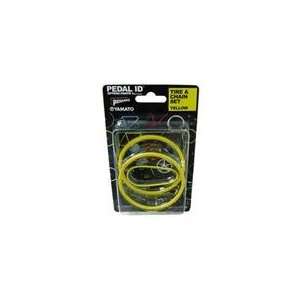  Pedal Id 19 Scale Bicycle Tire & Chain Set Yellow 