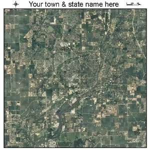    Aerial Photography Map of Joliet, Illinois 2011 IL 
