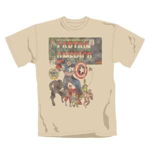   : Loud Distribution   Captain America T Shirt Cover (M): Toys & Games