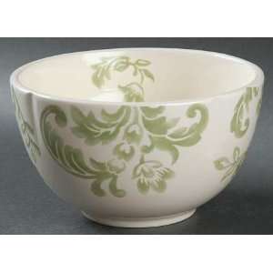  Better Homes and Garden Floral Damask Green Palm Soup 