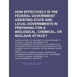  How effectively is the federal government assisting state and local 