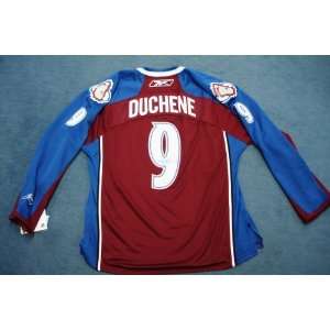 Matt Duchene signed burgandy jersey:  Sports & Outdoors