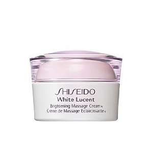  Shiseido White Lucent Brightening Massage Cream, 2.8 oz 