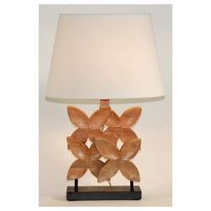   Arteriors Home Ella Carved Natural Wood Table Lamp