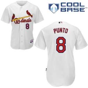  Nick Punto St. Louis Cardinals Authentic Home Cool Base 