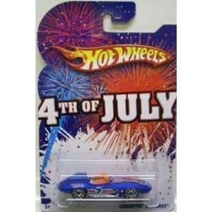    Hot Wheels 2009 4th of July Corvette Stingray: Toys & Games
