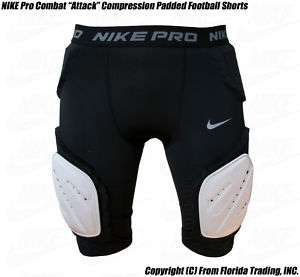 NIKE Pro Combat Attack Compression Football Shorts(L)Bk  