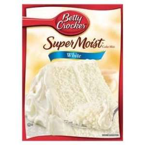 Betty Crocker Super Moist White Cake Mix 16.25 oz  Grocery 