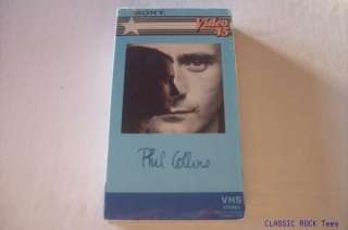 PHIL COLLINS NEW VHS VIDEO TAPE  