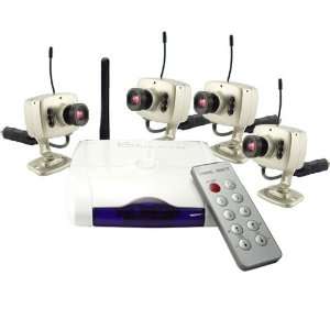   Wireless Home Surveillance Combo   4 Cameras (USA)   Security system
