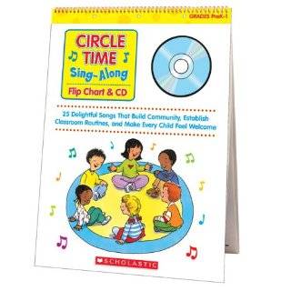  Scholastic ABC Sing Along Flip Chart & CD: Toys & Games