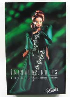 Barbie Doll 15521 Bob Mackie Emerald Embers Barbie NRFB  