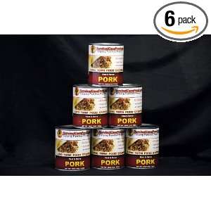 28 Oz cans Canned Meat (PORK) Long Term Food Storage Survival Cave
