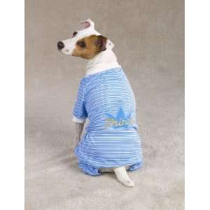  BLUE   SMALL   Royalty Dog Pajamas