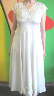 NCREDIBLE Vintage 40s 50s Full Length Night Gown GOT2C  