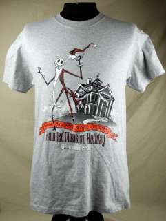 Haunted Mansion Holiday Nightmare Before Xmas Disneyland 2001 T shirt 