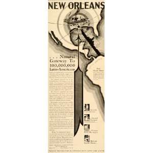   Ad New Orleans Association Of Commerce Production   Original Print Ad