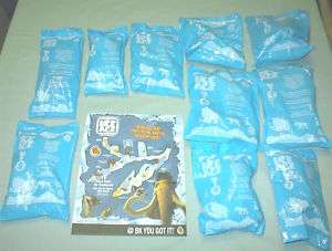 Burger King 2002 Ice Age Avalanche Set of 10 MIP  