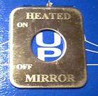 switch plate heated mirror stainless steel etched block letters for 
