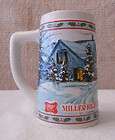 miller high life christmas beer stein limited edition one day