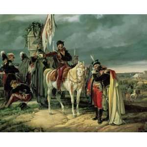  1831 32, Abschied Der Polen Vom Vat Poster Print
