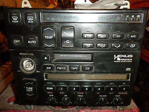 1991 Lexus LS400 used stereo, Nakamichi, w/CD player  