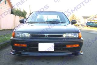 ACCORD 90 93 2/ 4DR MU STYLE ABS PLASTIC FRONT LIP  