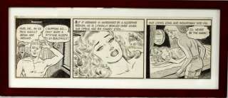 BRENDA STARR 1957 ORIGINAL COMIC STRIP CARTOON BY DALE MESSICK  