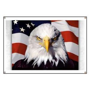  Banner Eagle on American Flag: Everything Else