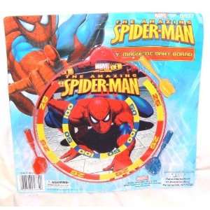  Spiderman Magnetic Dart Board: Toys & Games