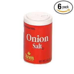Tones Onion, Salt, 1.4500 ounces (Pack Grocery & Gourmet Food