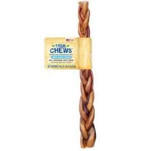  True Chew 12 Braided Bully Sticks Case (20ct) Pet 