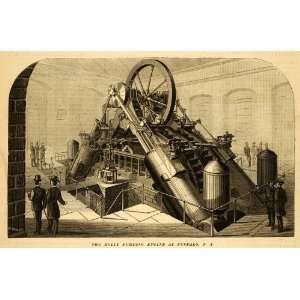  1881 Print Holly Pumping Engine Buffalo Vintage Machine Holly Pump 