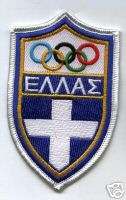 2004 ATHENS OLYMPIC XXVIII OLYMPIAD COMMEMORATE PATCH  