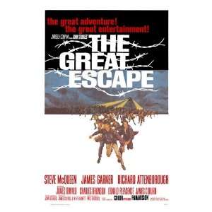  Great Escape Movie Poster, 11 x 17 (1963): Home 