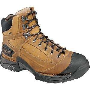   GORE   TEX® Steel Toe Brown Work Boots, BROWN, 8 