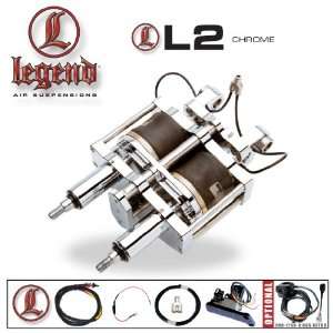   Cycle Inc Legend L2 Air Suspension System   Chrome L2 C: Automotive